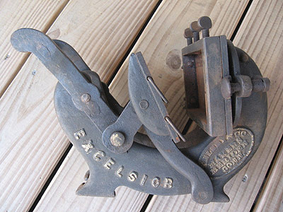 1873 Kelsey Excelsior
Platen Press