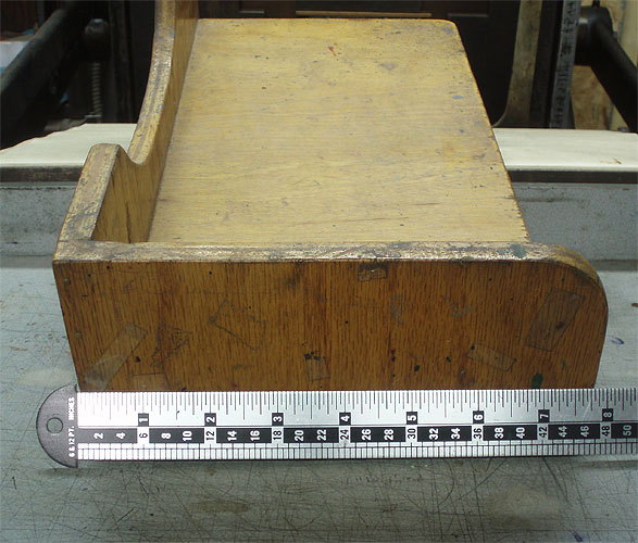 Pilot
                    Press Feedboard - side view
