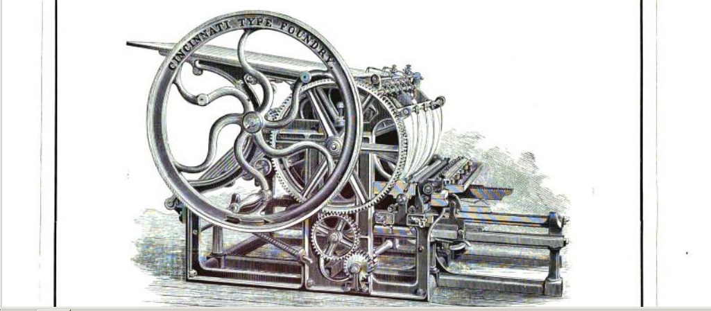 1870 CincinnatiCylinderPress 1870 CincinnatiCylinderPress